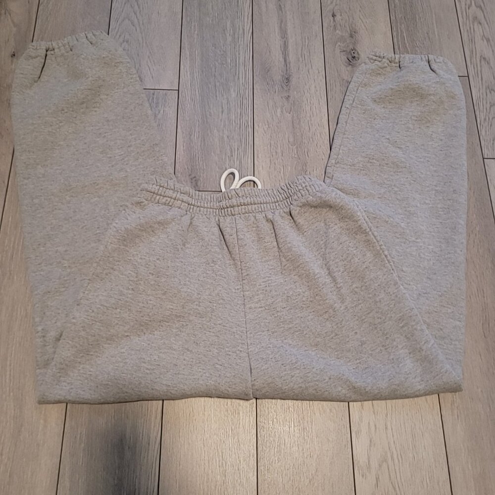 Fruit of the Loom Gray Jogger Sweatpants - Picture 3 of 4